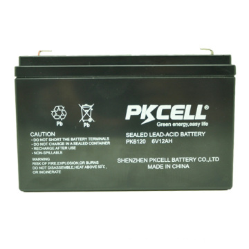 PKCELL Lifepo4 6v 12ah Sla Replacement Battery